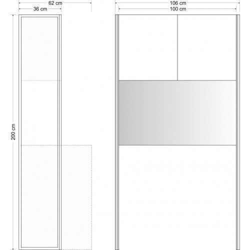 STUDIO LINE SE 100 KIT pour les mini-cuisines 100 cm