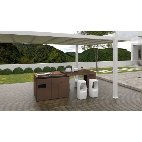 Nota PREMIUM COPPER indoor-outdoor cuisine mono block