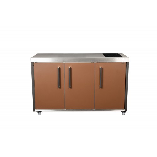 Cuisine dextérieur MO150 réfrigérateur et plaque induction