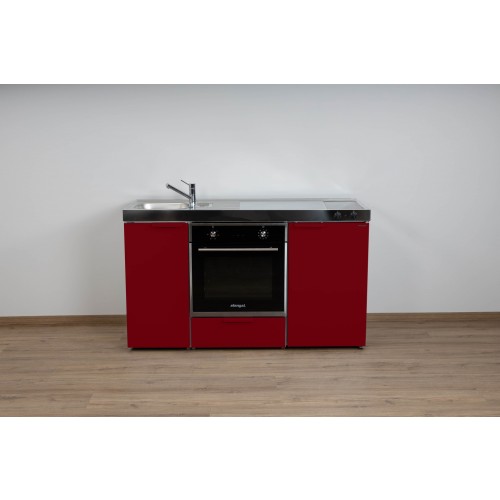 Mini-cuisine KITCHENLINE MKB 150 rouge avec 3 appareils