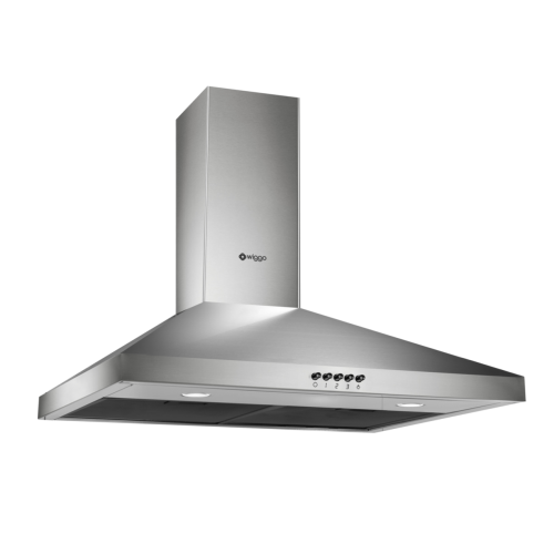 Hotte decorative 60 cm INOX  300m³/h-filtre métal lavable