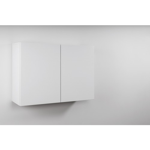 Armoires suspendue métal XL 72 cm hauteur blanc montées 100