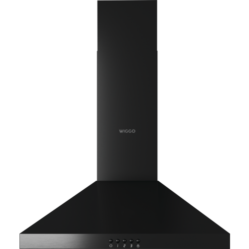 Hotte decorative 50 cm Noir 300m³/h-filtre métal lavable