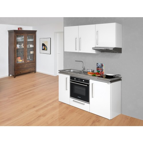 Projet mini-cuisine BERGAMO 150 cm avec 4 appareilles