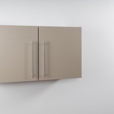 Voorgemonteerde metalen zand hangkast 100 cm
