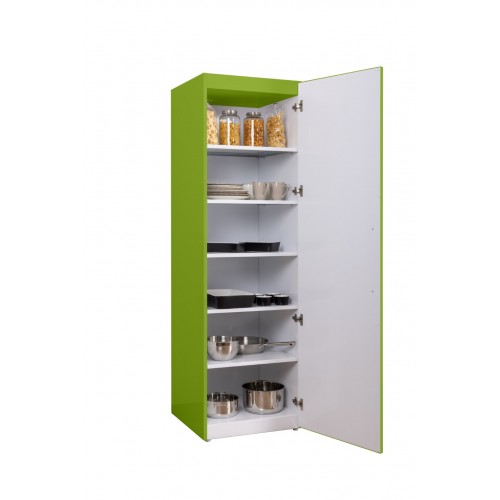 Colonne 60 x 200 cm métal Verte montées