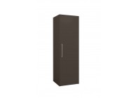 Hochschrank geschlossen schräg Mocca Metallic